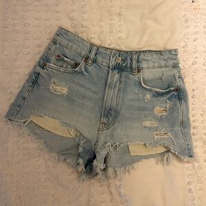 ZARA denim shorts